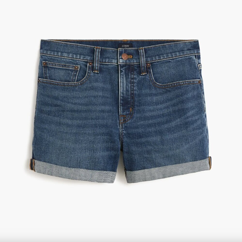 J. Crew Classic Denim Shorts Sz 25 - Picture 2 of 8